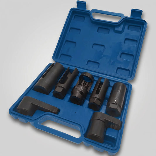 Heavy-Duty Steel O2 Sensor Socket Set
