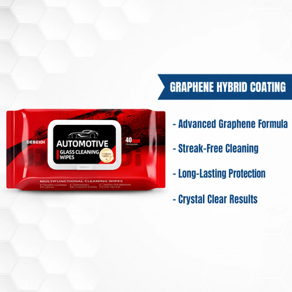 Automotive Glass Cleaning Wipes