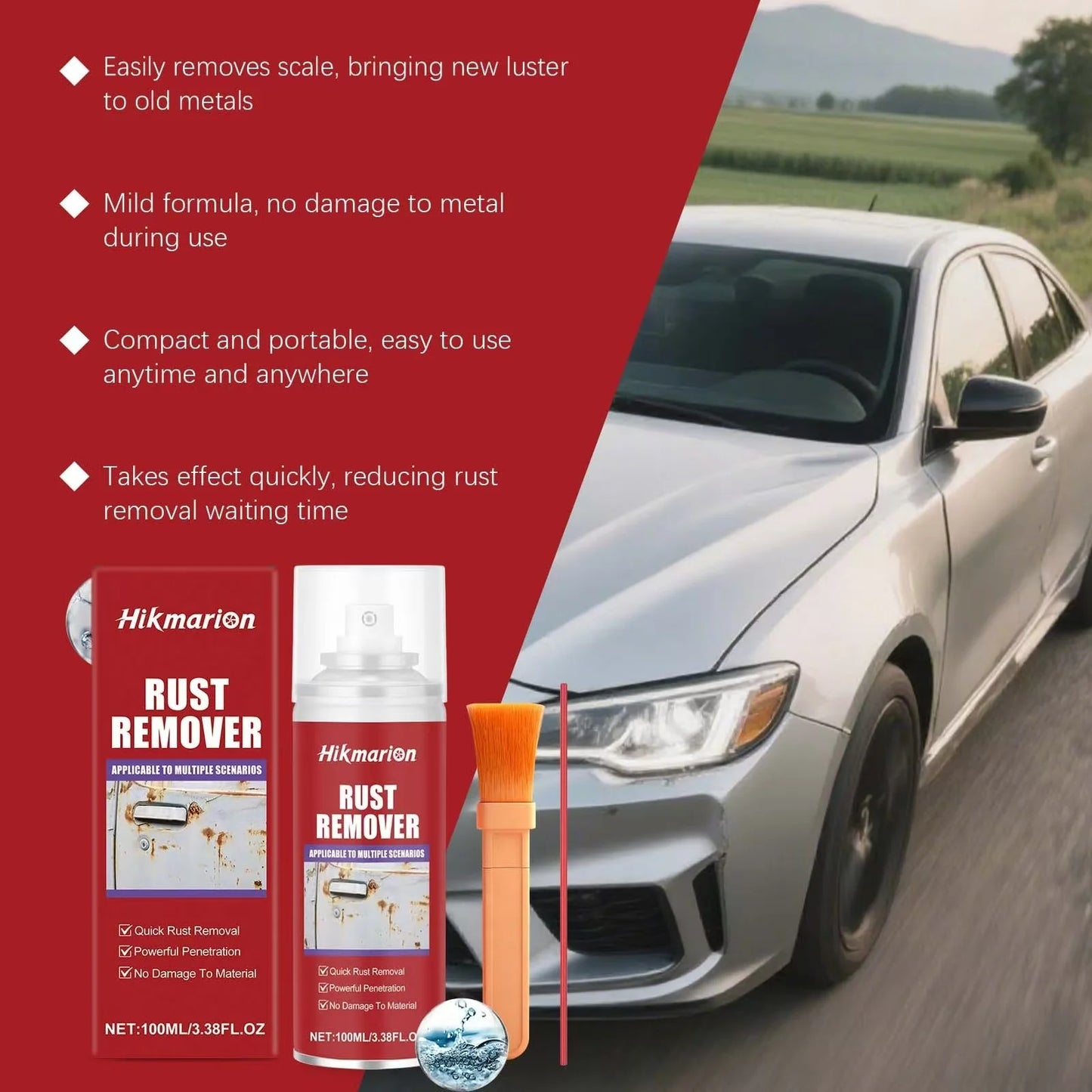 Pro-Grade Rust Remover Tool Kit