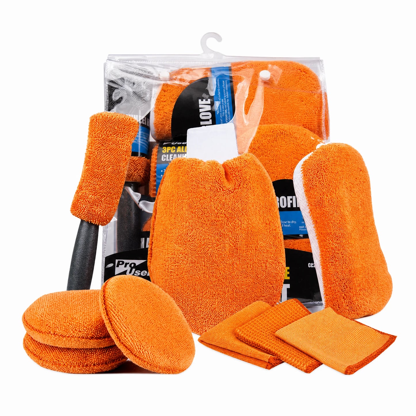 Car Wash Cleaning Tools Set (9-Piece)
