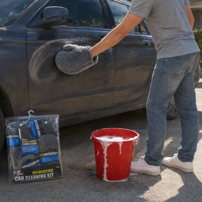 Car Wash Cleaning Tools Set (9-Piece)