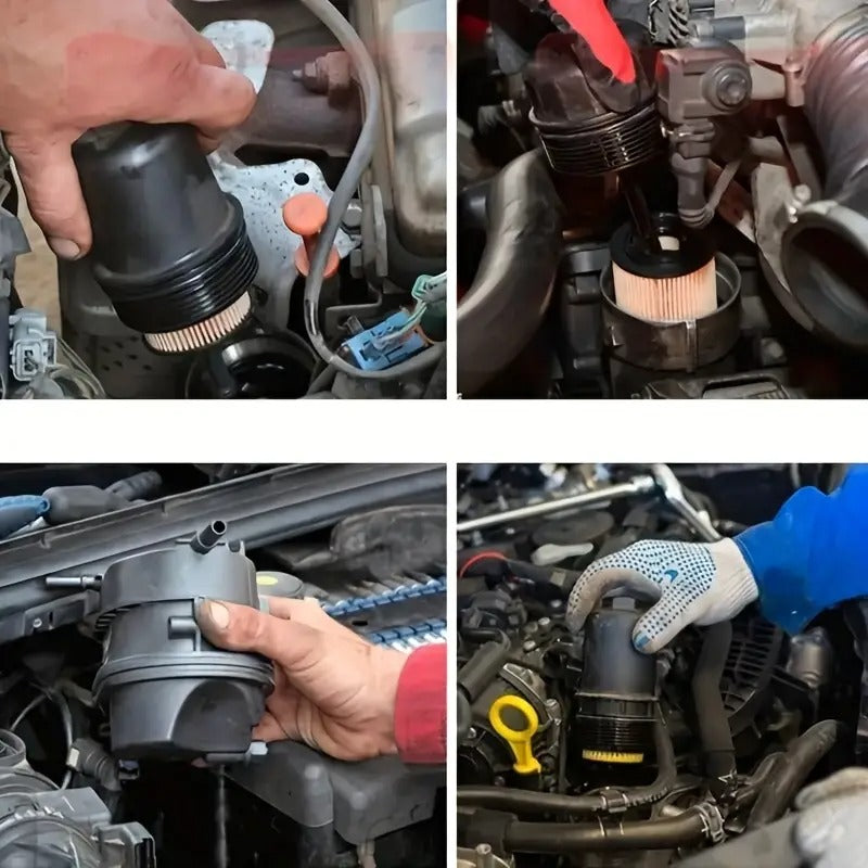 Heavy-Duty Adjustable Oil Filter Wrench