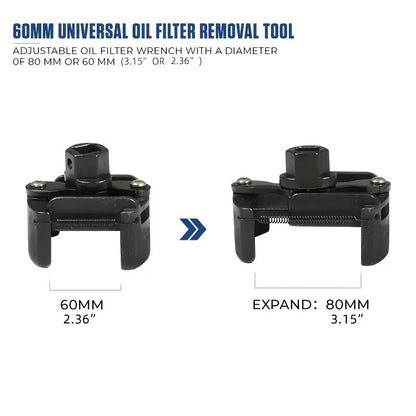 Heavy-Duty Adjustable Oil Filter Wrench