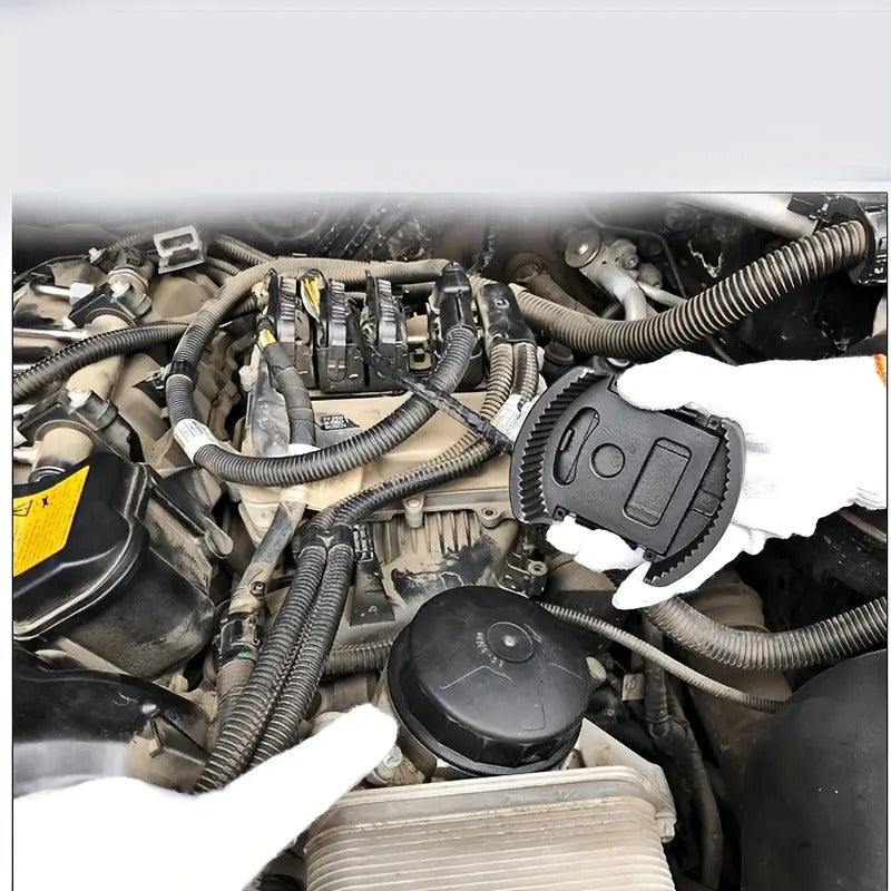 Heavy-Duty Adjustable Oil Filter Wrench