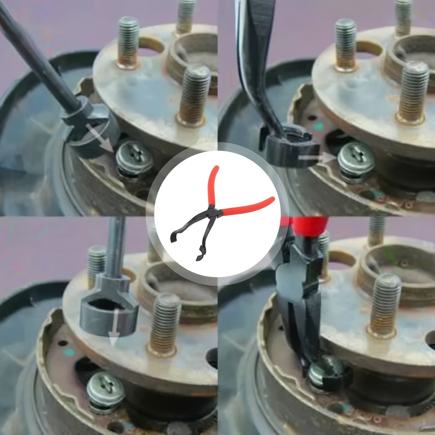 Heavy-Duty Drum Brake Spring Pliers