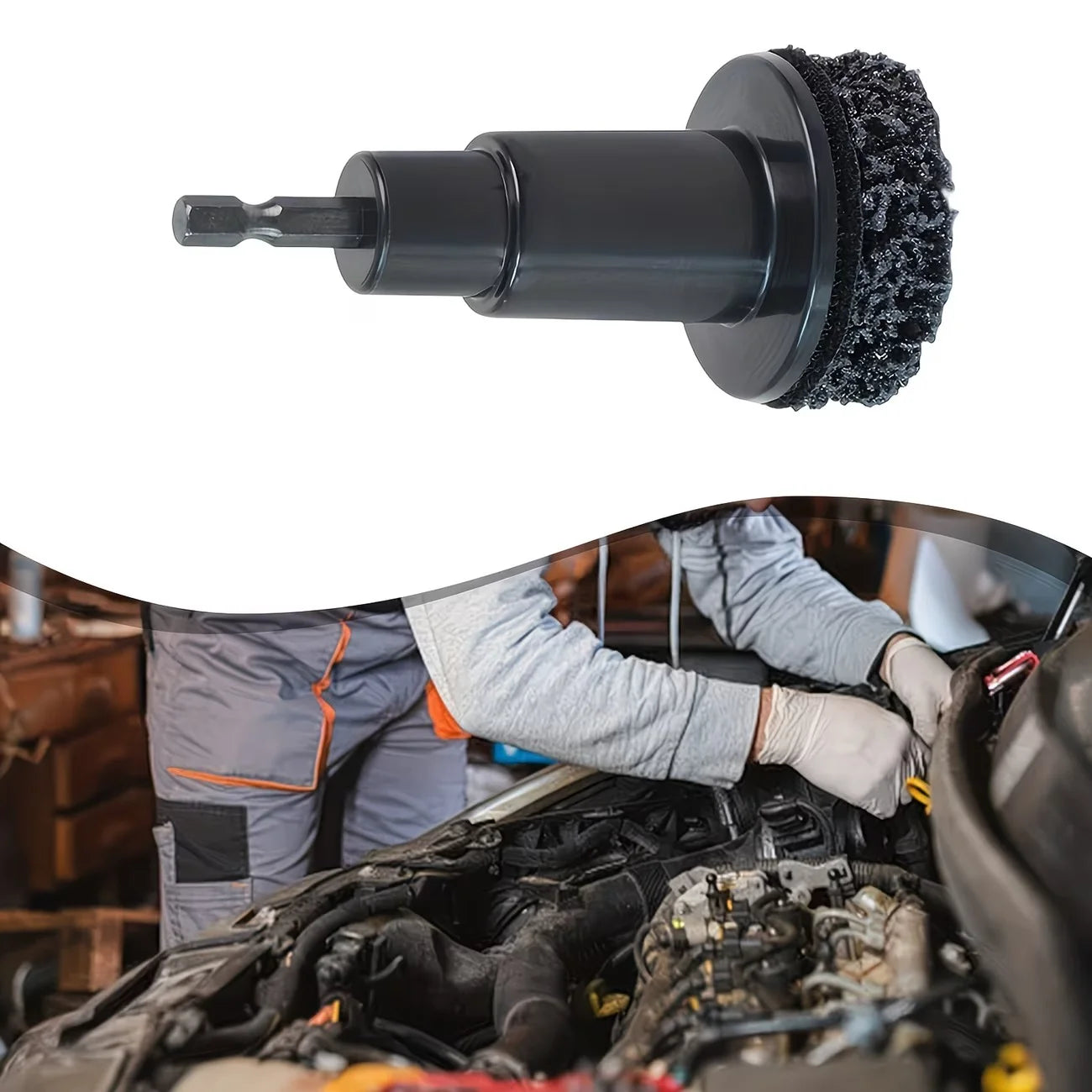 Wheel Hub & Brake Rust Removal Tool Kit