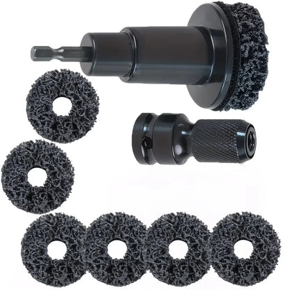 Wheel Hub & Brake Rust Removal Tool Kit