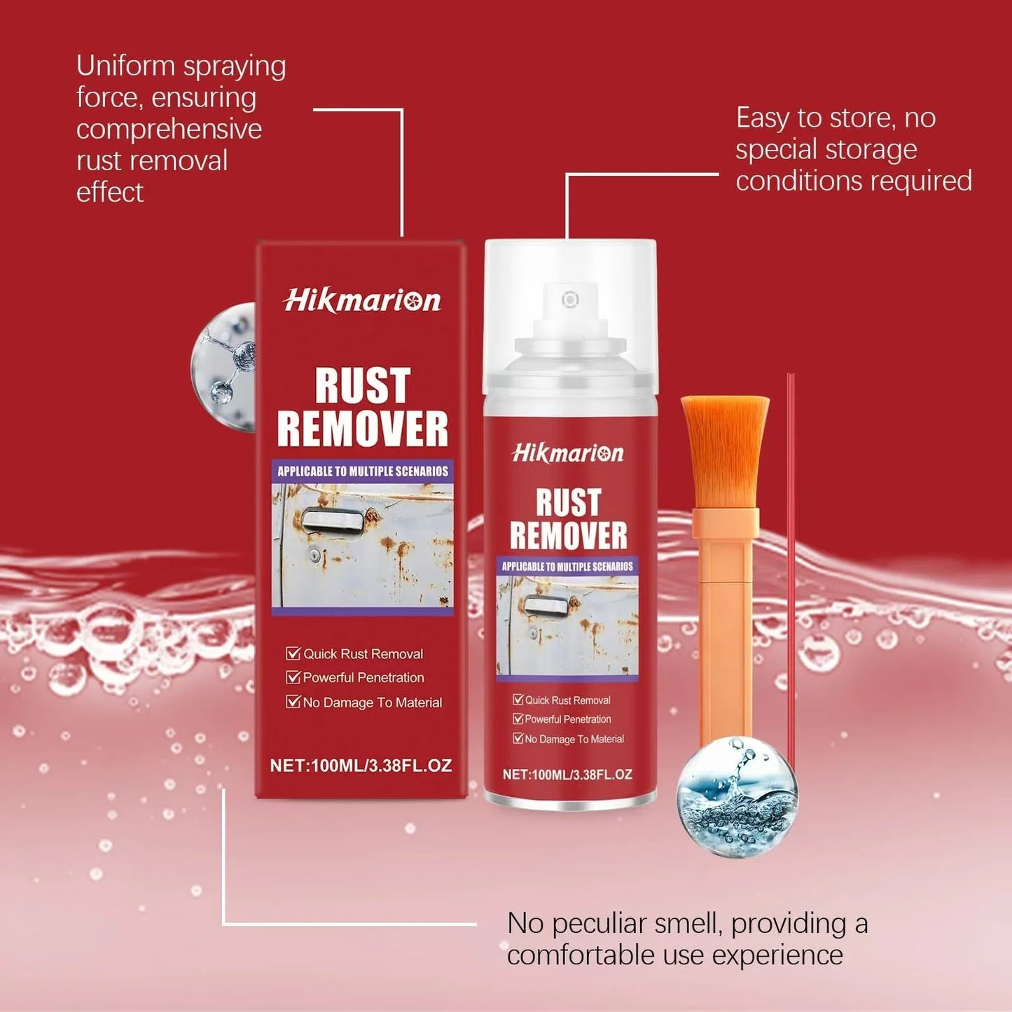 Pro-Grade Rust Remover Tool Kit